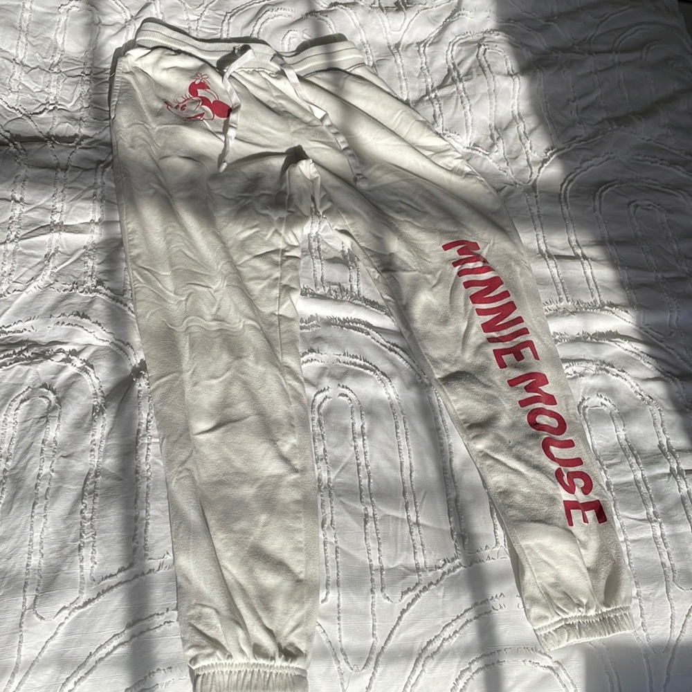 White sweatpants